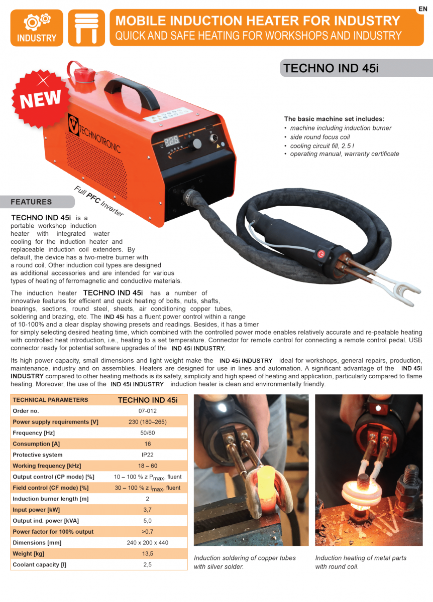 ΕΠΑΓΩΓΙΚΗ ΘΕΡΜΑΝΣΗ / INDUCTION HEATING ΕΠΑΓΩΓΙΚΗ ΘΕΡΜΑΝΣΗ / INDUCTION HEATING